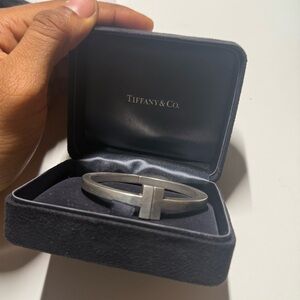 Tiffany T Square Bracelet silver